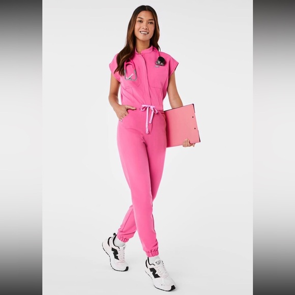 Figs Other - Figs F*ing Pink Rafaela Scrub Jumpsuit